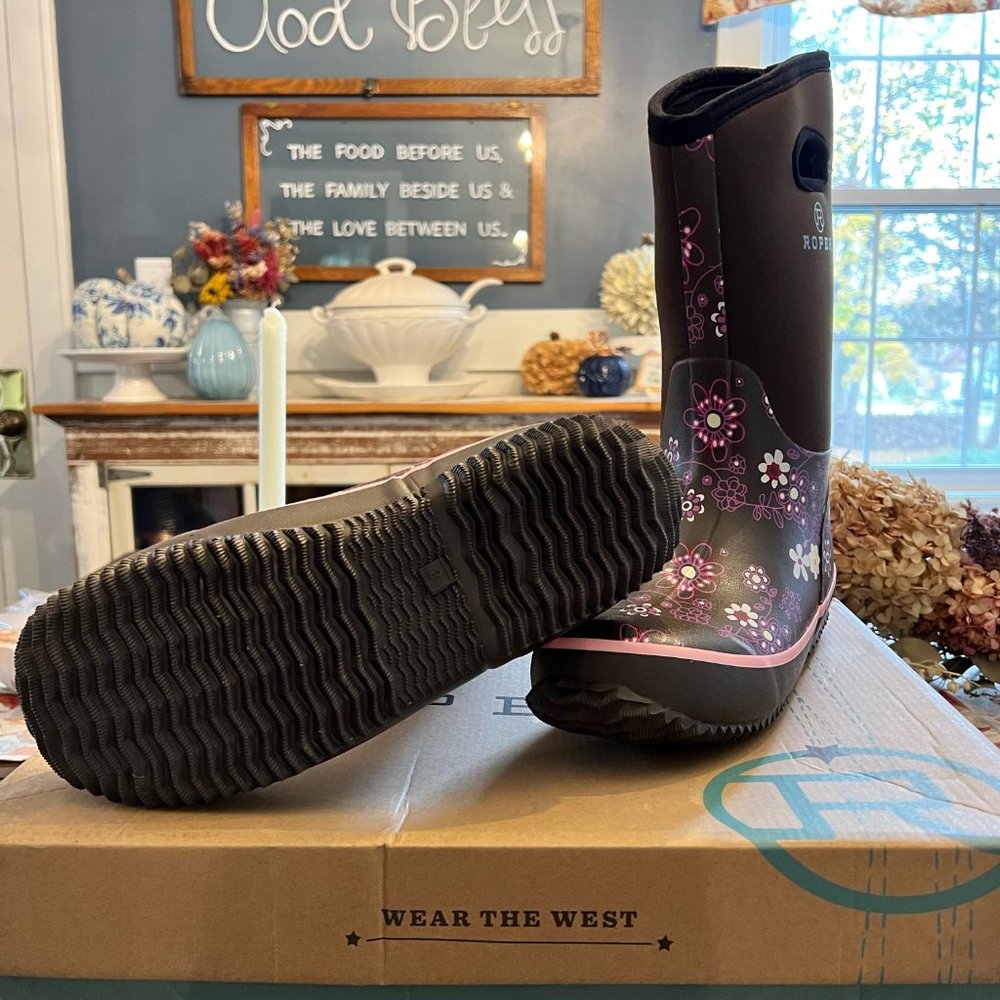 Roper Flower Barn Boot - Picture 2 of 3